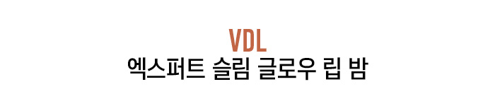 VDL 엑스퍼트 슬림 글로우 립 밤