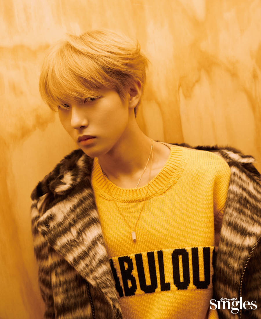 NCT 런쥔의 싱글즈 화보 이미지