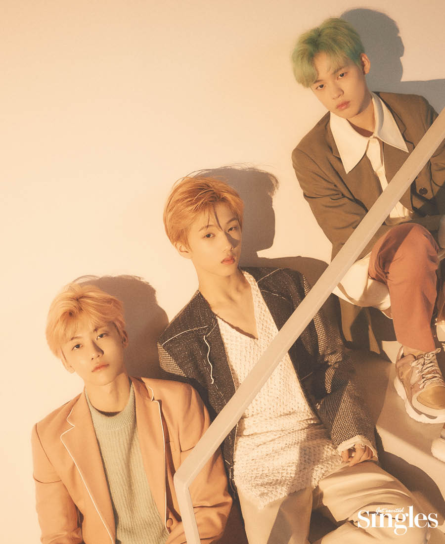 NCT 재민, 지성, 천러의 싱글즈 화보 이미지