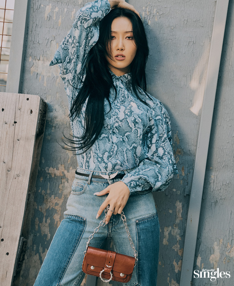 화사와 쟈디액볼테르의 싱글즈 화보, 화사, 마마무, 쟈딕앤볼테르