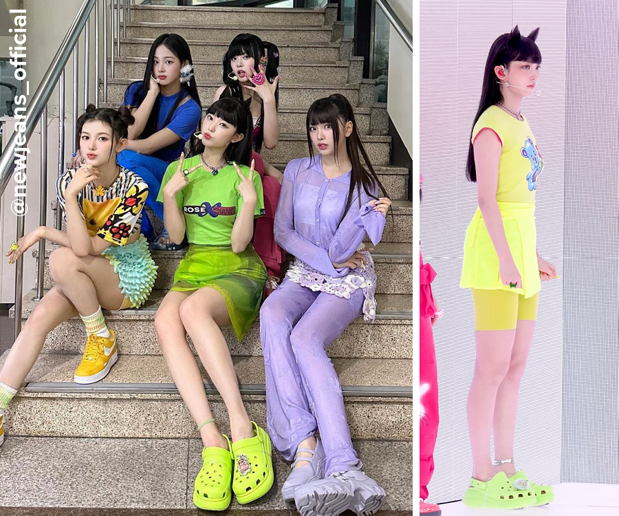 뉴진스 혜린 크록스