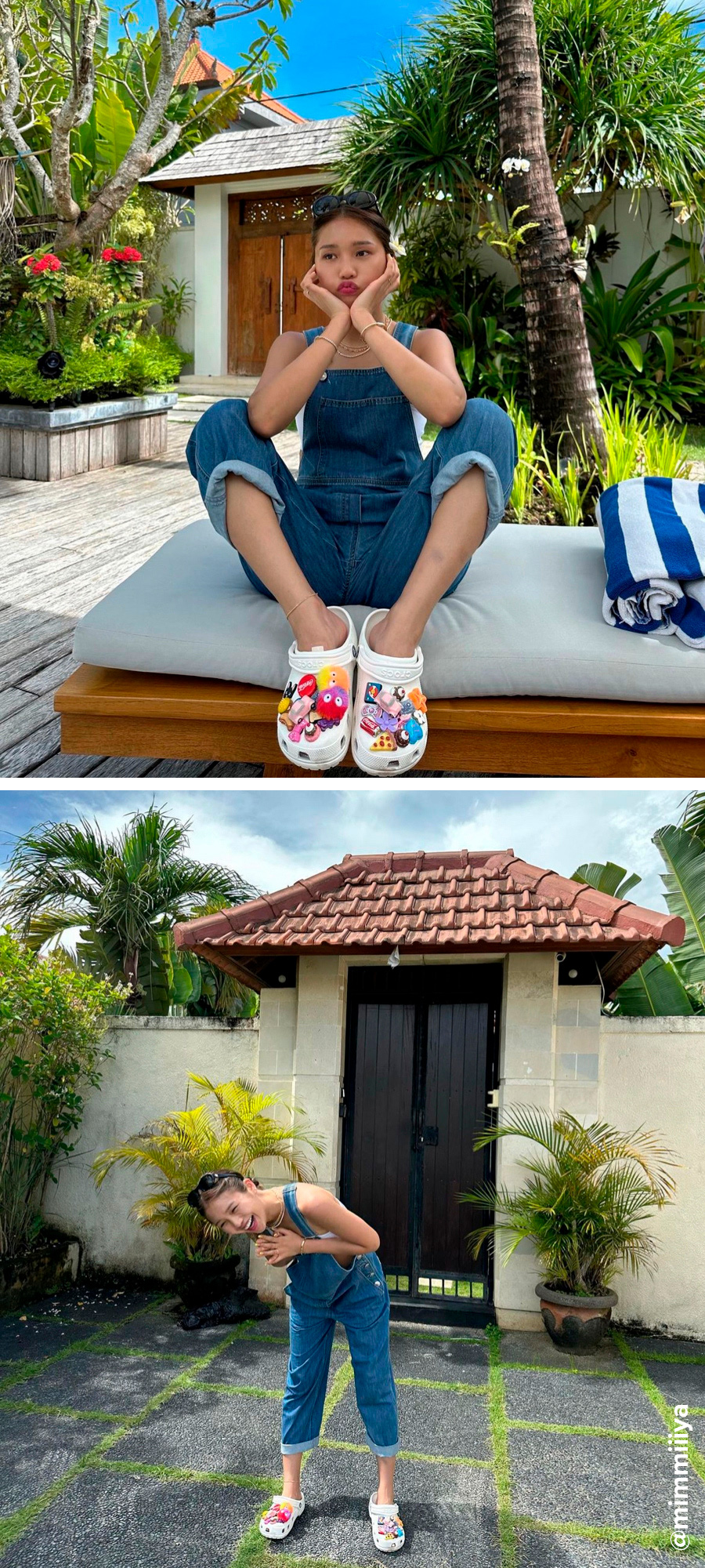 오마이걸 미미 크록스 스타일링