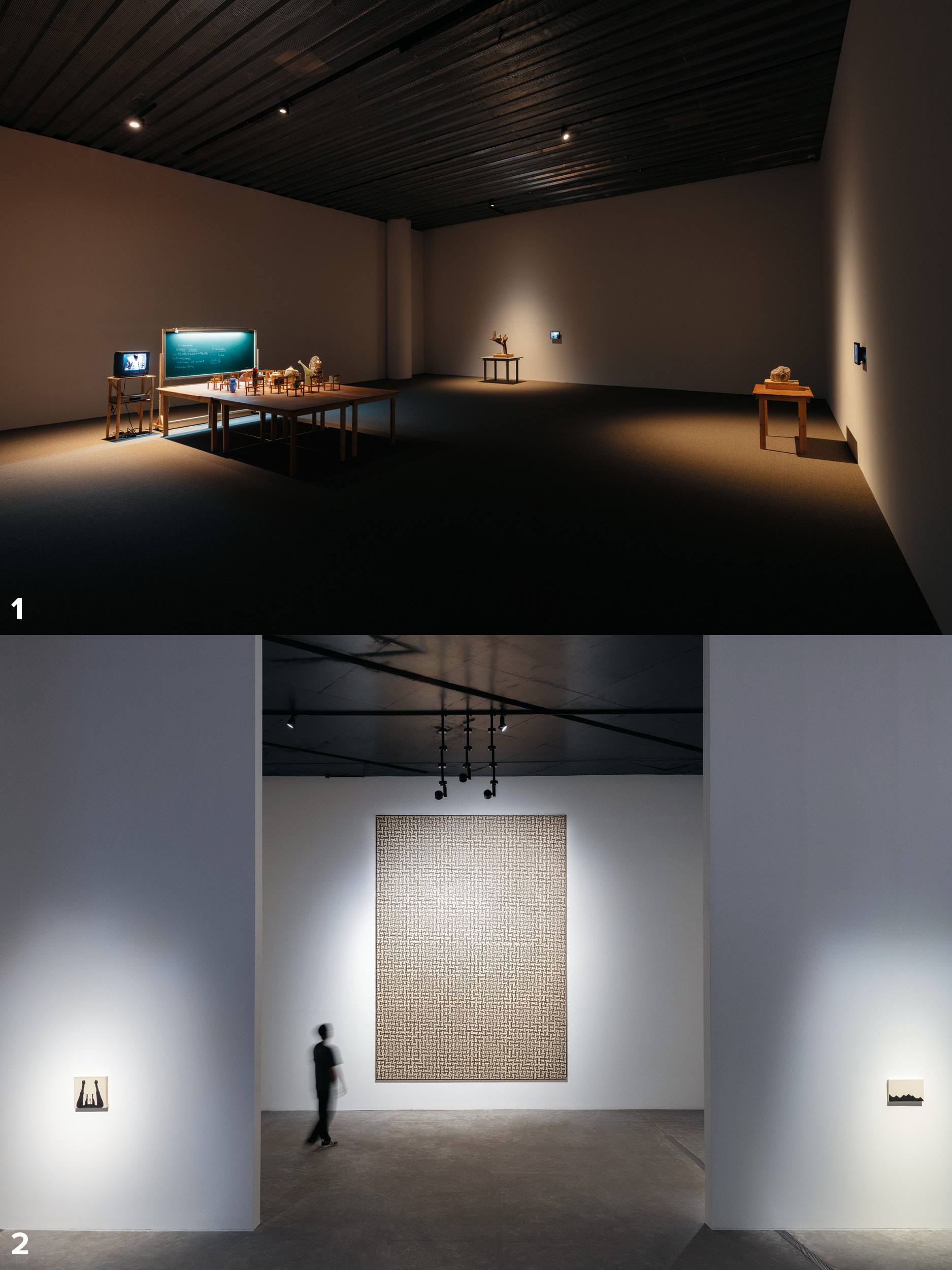 김범 개인전 <바위가 되는 법> 전경