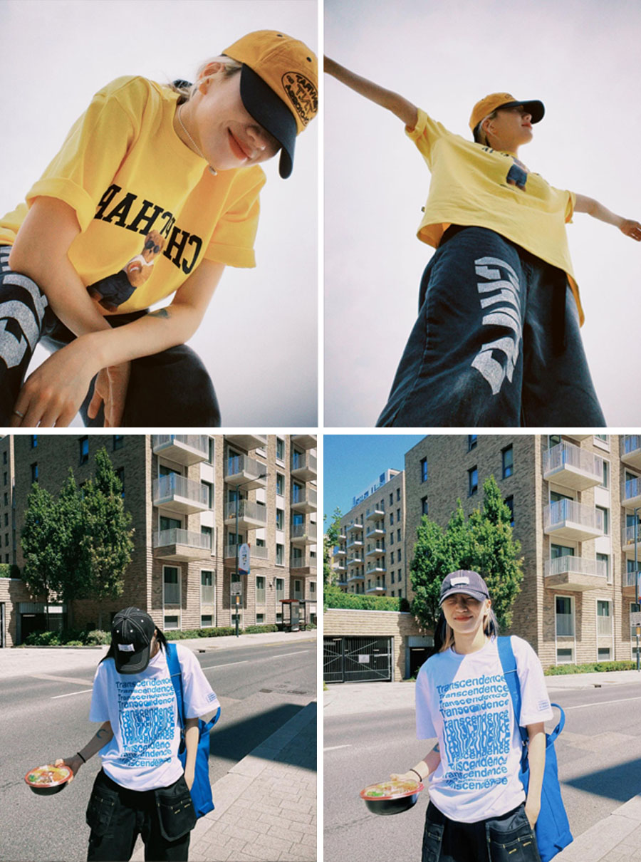 댄서 바다의 인스타그램 속 컬러 매치 룩