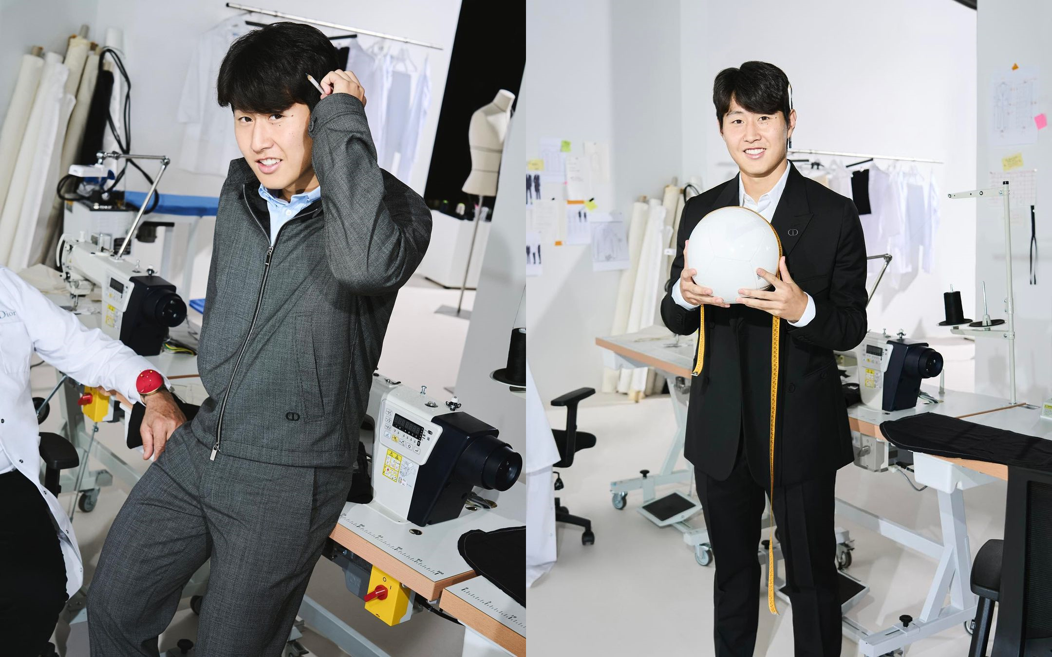 디올 슈트를 입은 이강인