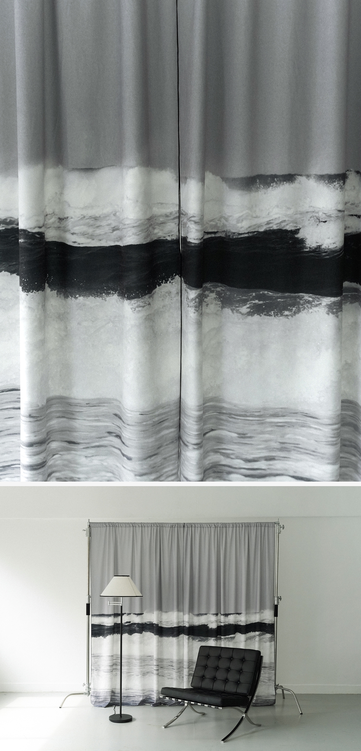 슬립타이트오브젝트 모노웨이브 커튼