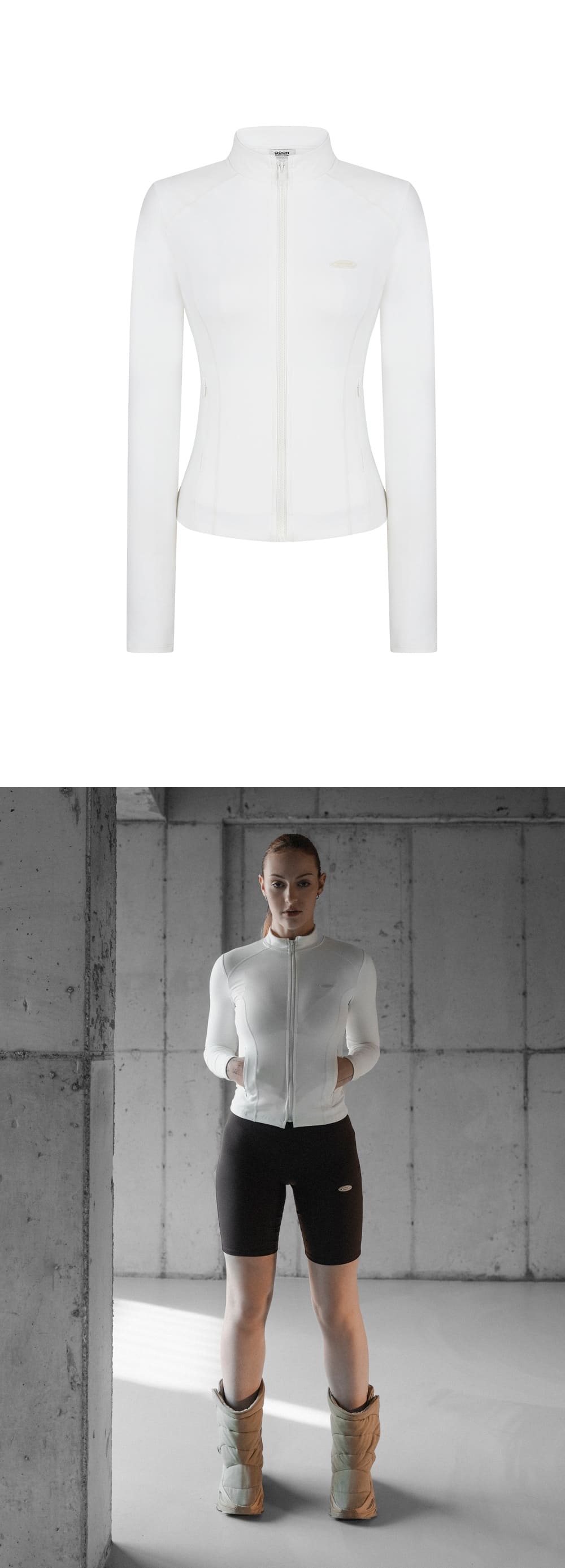 오도어 애슬레저 집업