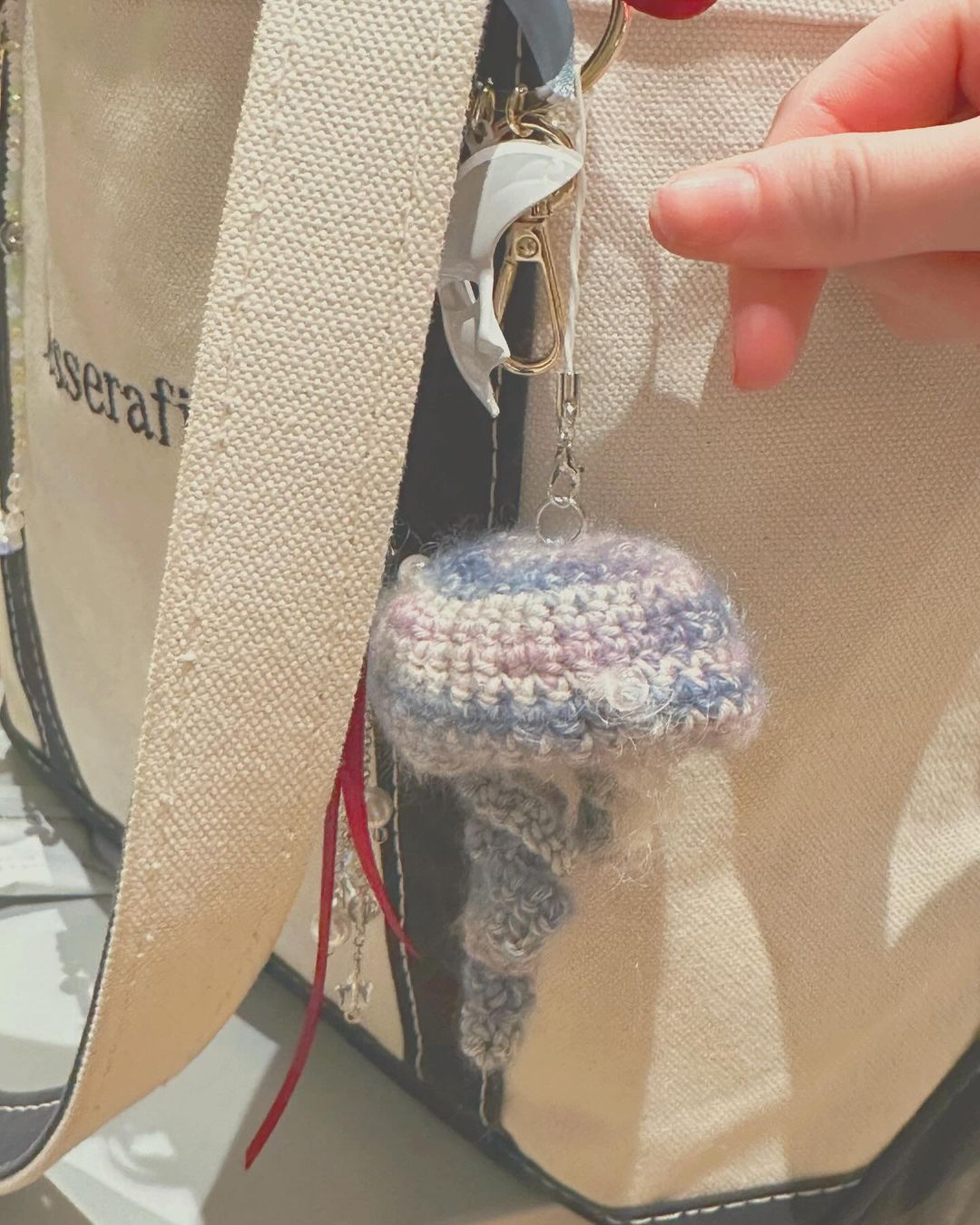 사쿠라가 만든 해파리 크로셰