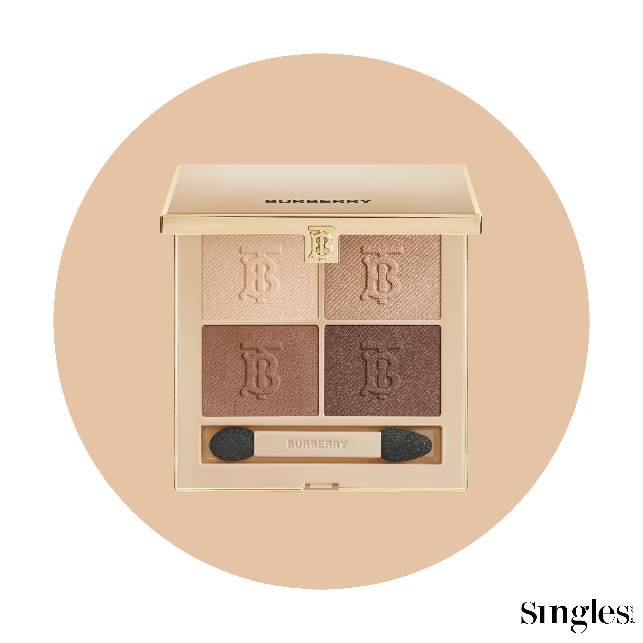 버버리 아이 쿼드 아이섀도우 팔레트 02 더스티 카라멜