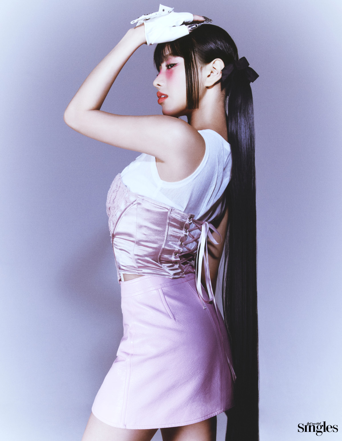 키스오브라이프 나띠의 싱글즈 화보, 싱글즈, 나띠, 키스오프라이프, KIOF, 슈가고트, SUGAGOAT, NATTY, 나띠 뷔스티에,