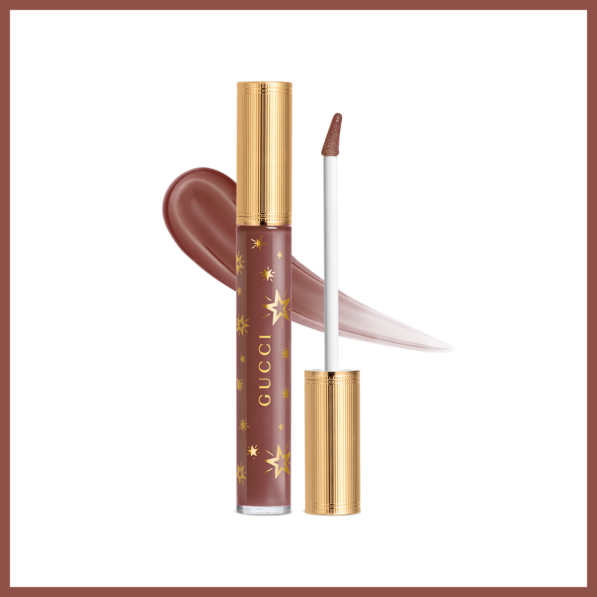 구찌 글로스 아 레브르 플럼핑 스무딩&모이스쳐라이징 립글로스 수잔 브라운