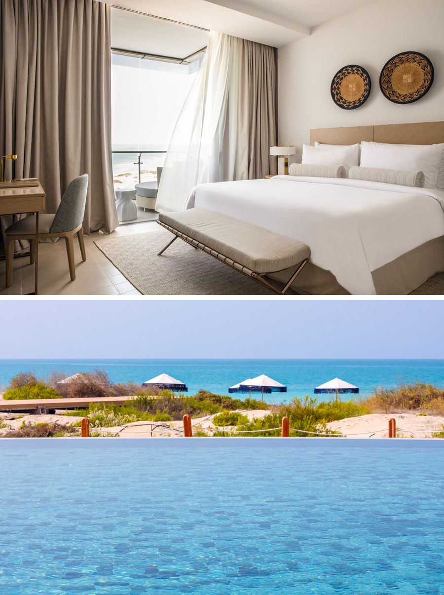 아부다비의 주메이라 앳 사디야트 아일랜드 리조트