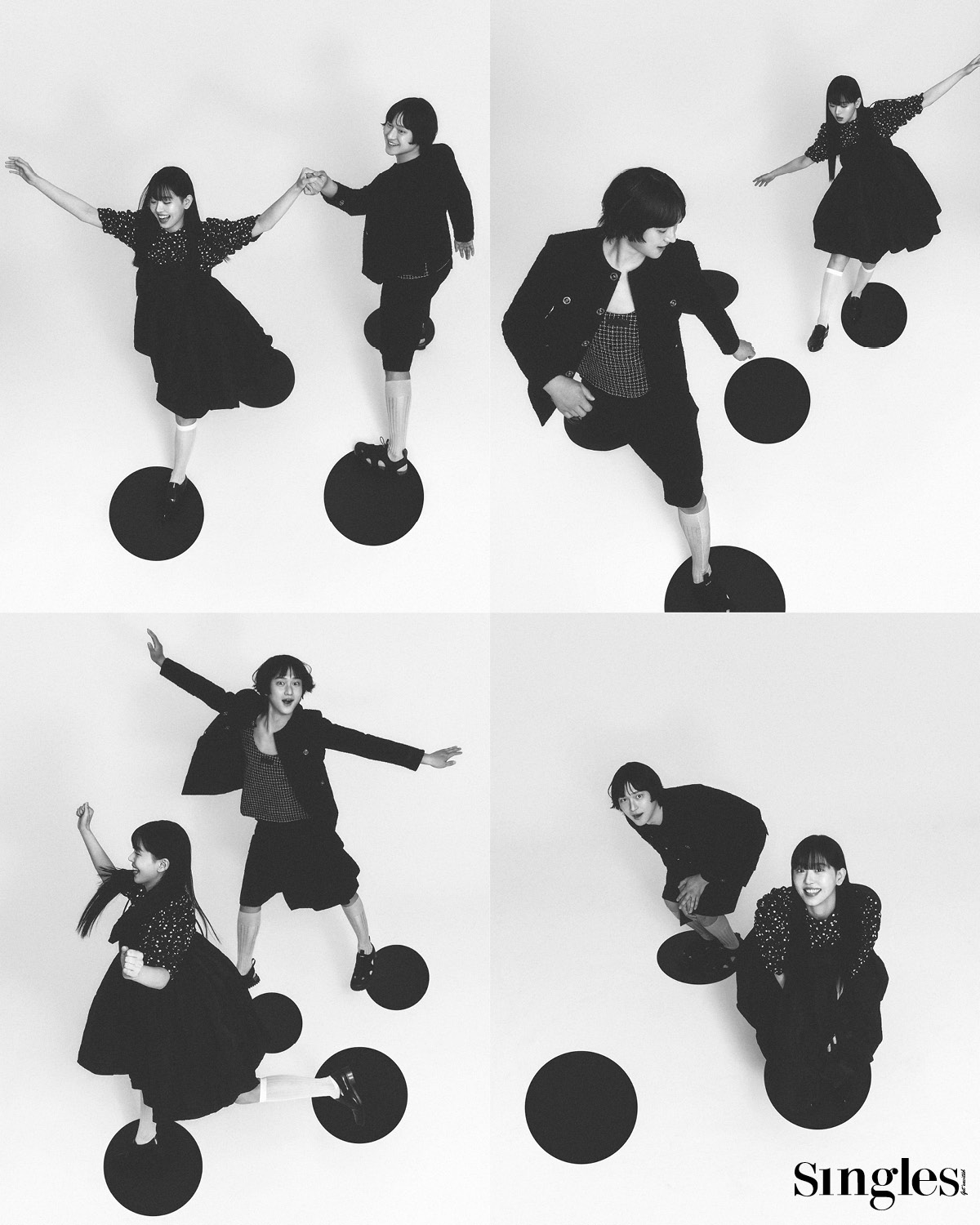 고경표, 강한나 싱글즈 화보