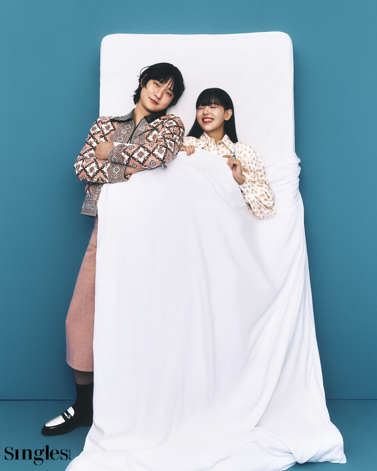 고경표, 강한나 싱글즈 화보