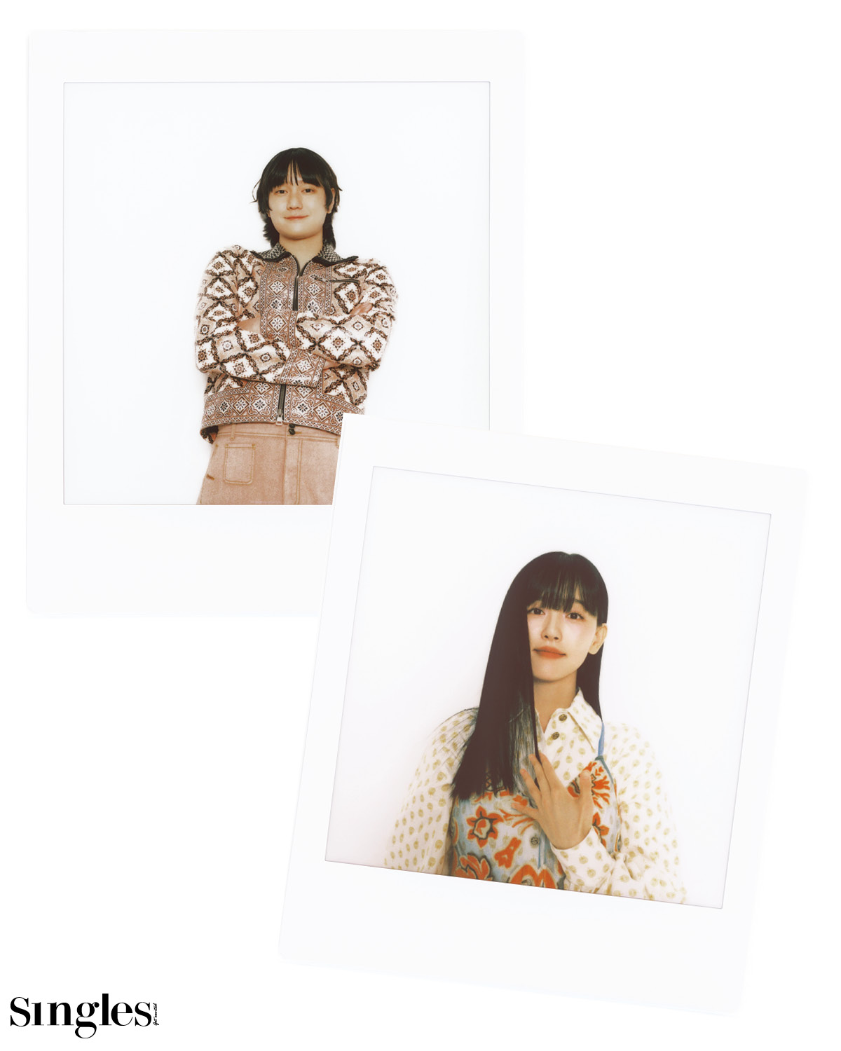 고경표, 강한나 싱글즈 화보