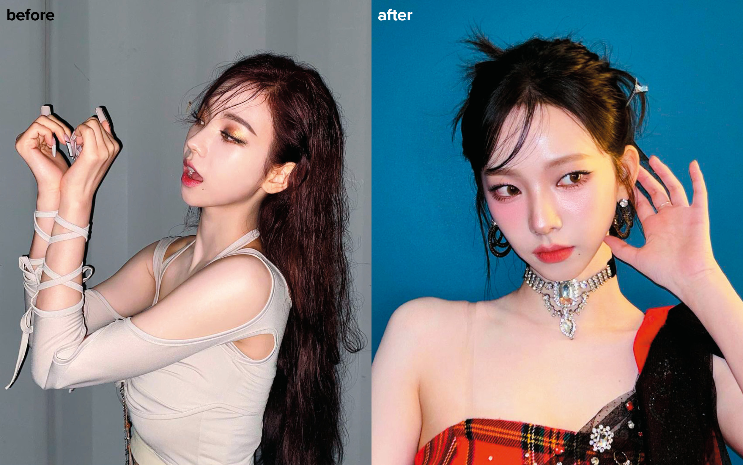 눈썹 색 바꾸기