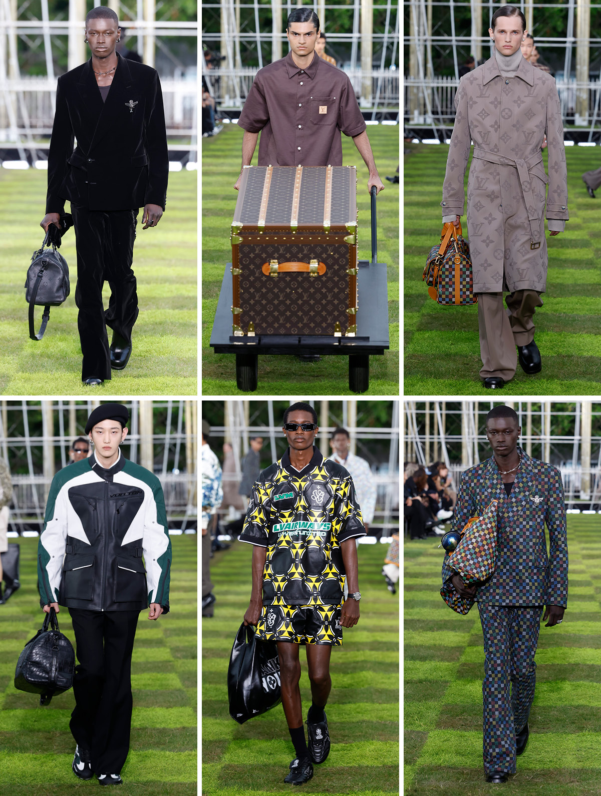 루이 비통 2025 S/S 시즌 컬렉션 룩.