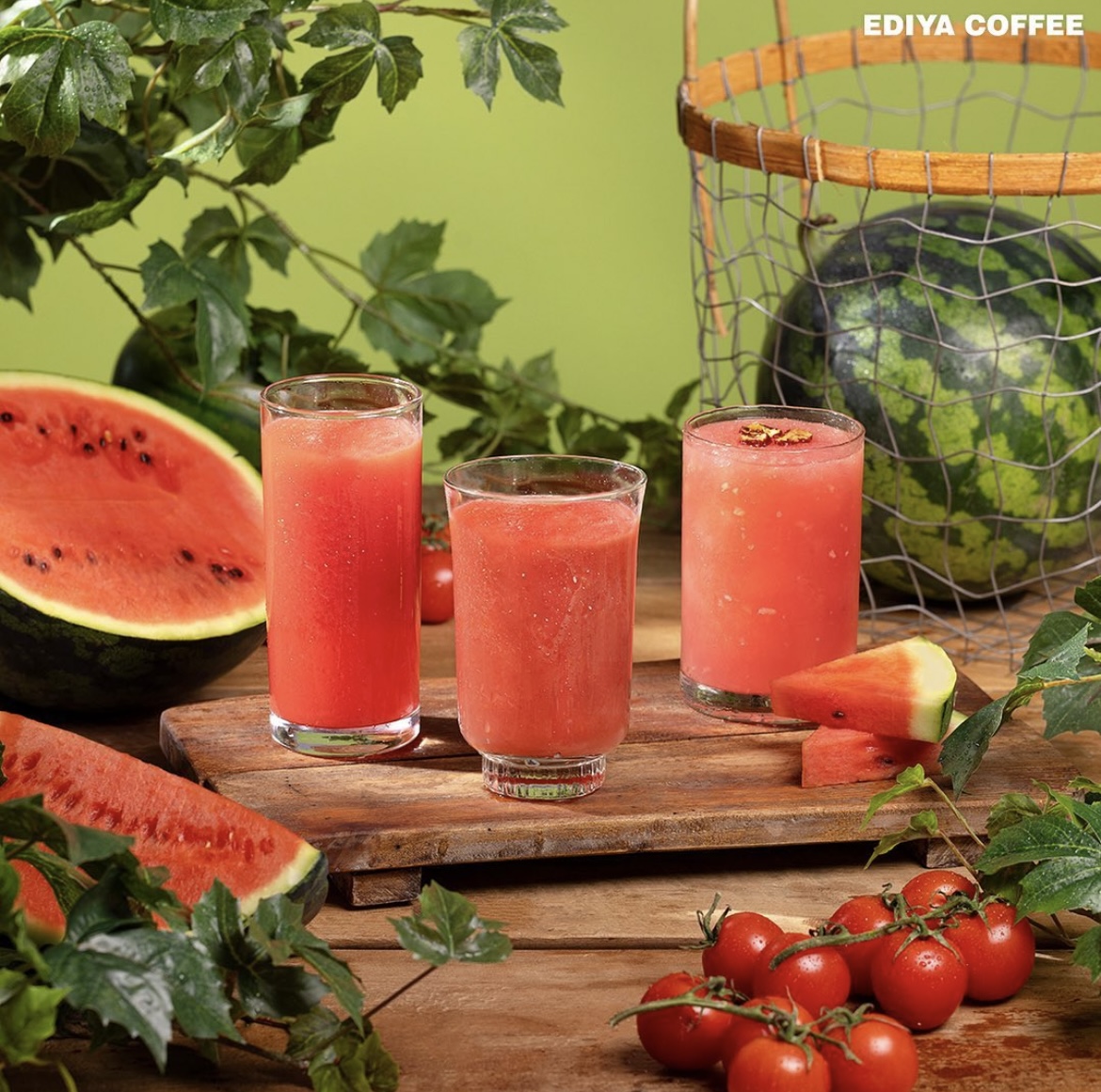 이디야 수박주스