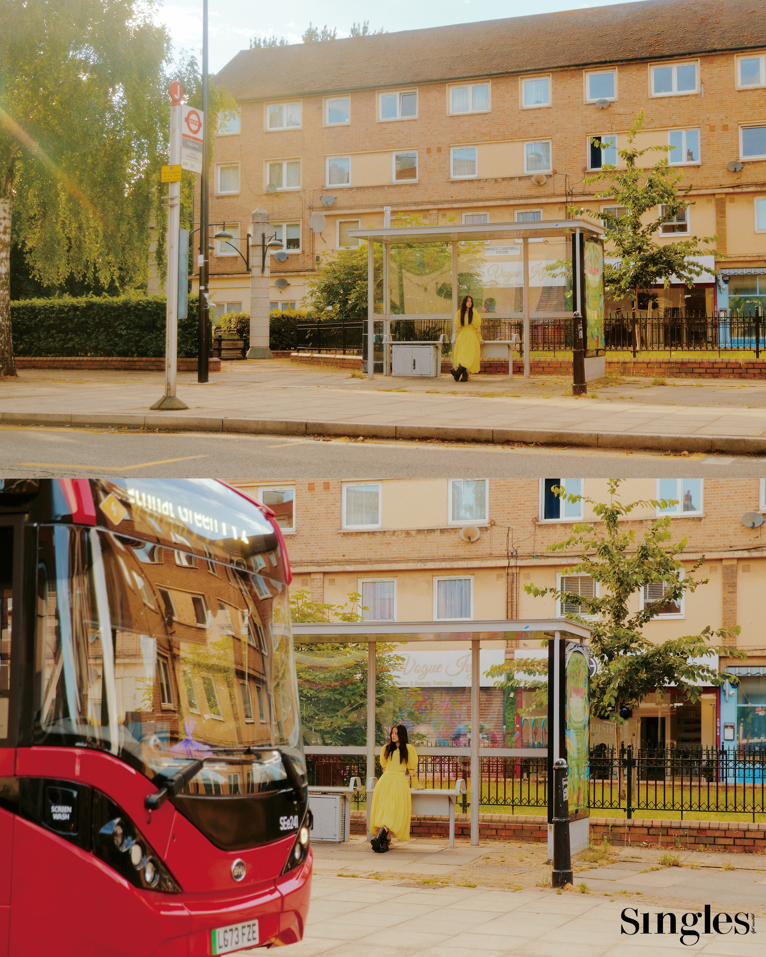 배우 김혜윤의 싱글즈 8월 호 화보 이미지, 김혜윤이 착용한 화이트 블라우스와 화이트 백은 루에브르, 이너 원피스는 미아델라. 선재업고튀어, 김혜윤, 임솔, 김혜윤, 변우석, 선재, 류선재. 선재솔