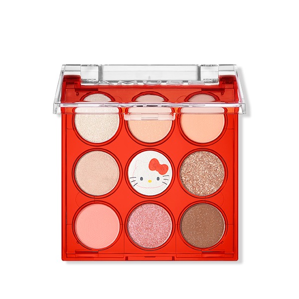 어뮤즈 헬로키티 콜라보 리미티드 에디션 아이 컬러 팔레트 05 피치 가든 3만4000원.