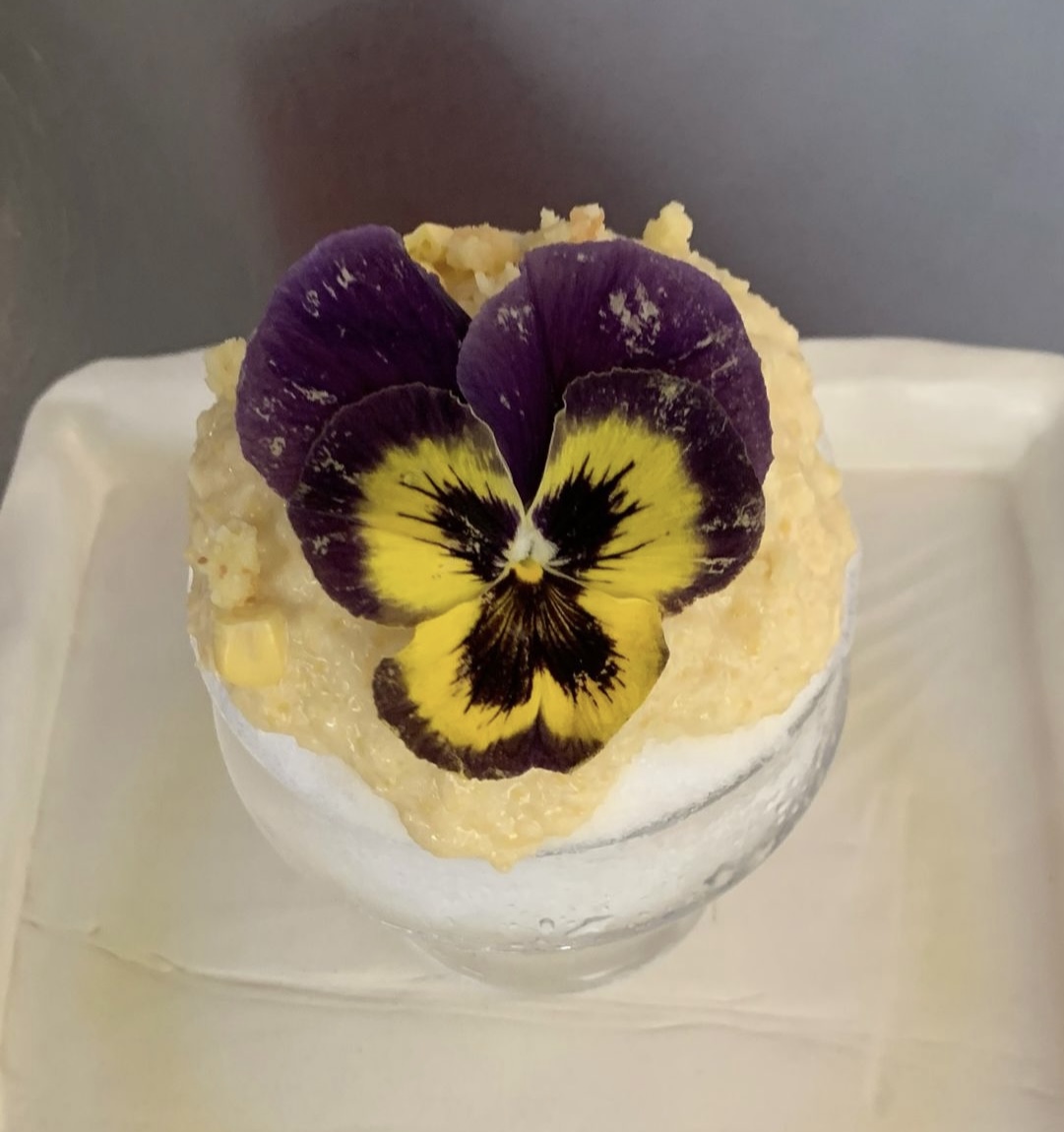 토오베 초당 옥수수 빙수