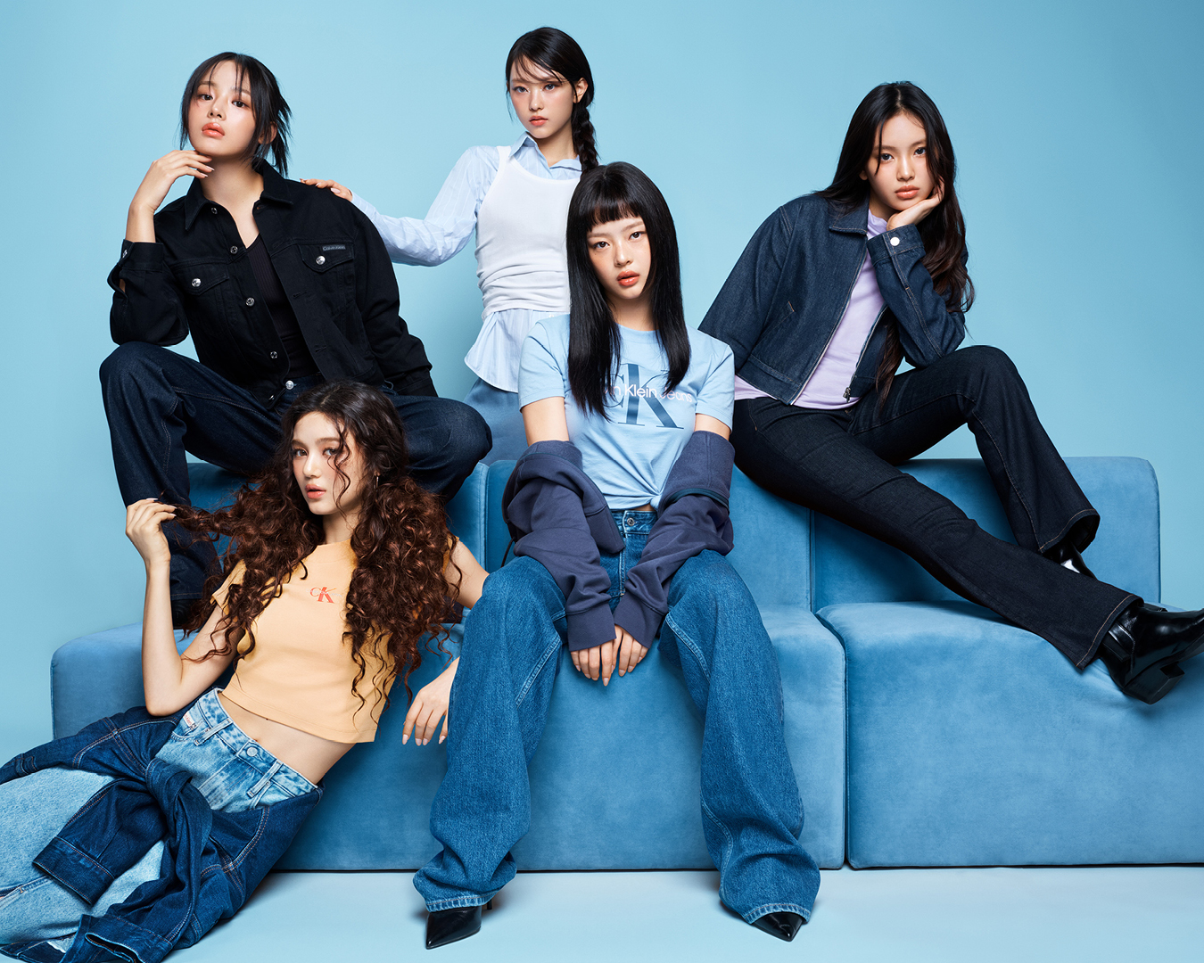 캘빈클라인 2024년 가을 캠페인에 등장한 뉴진스!
