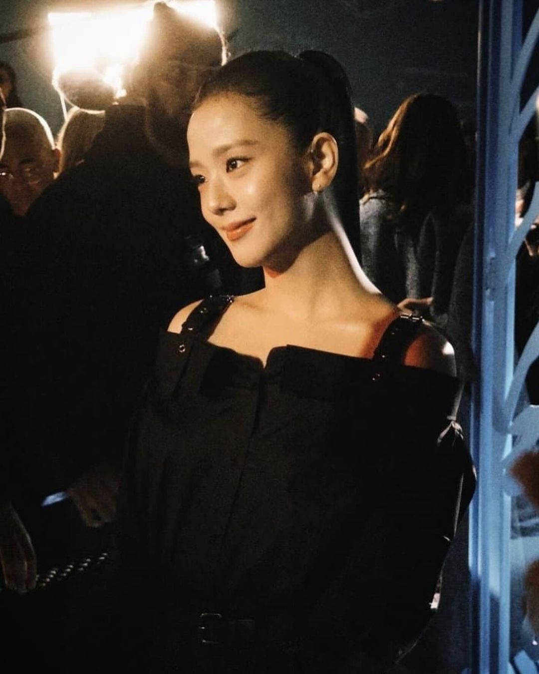 2025 S/S 파리 패션위크 디올 쇼 참석한 블랙핑크 지수