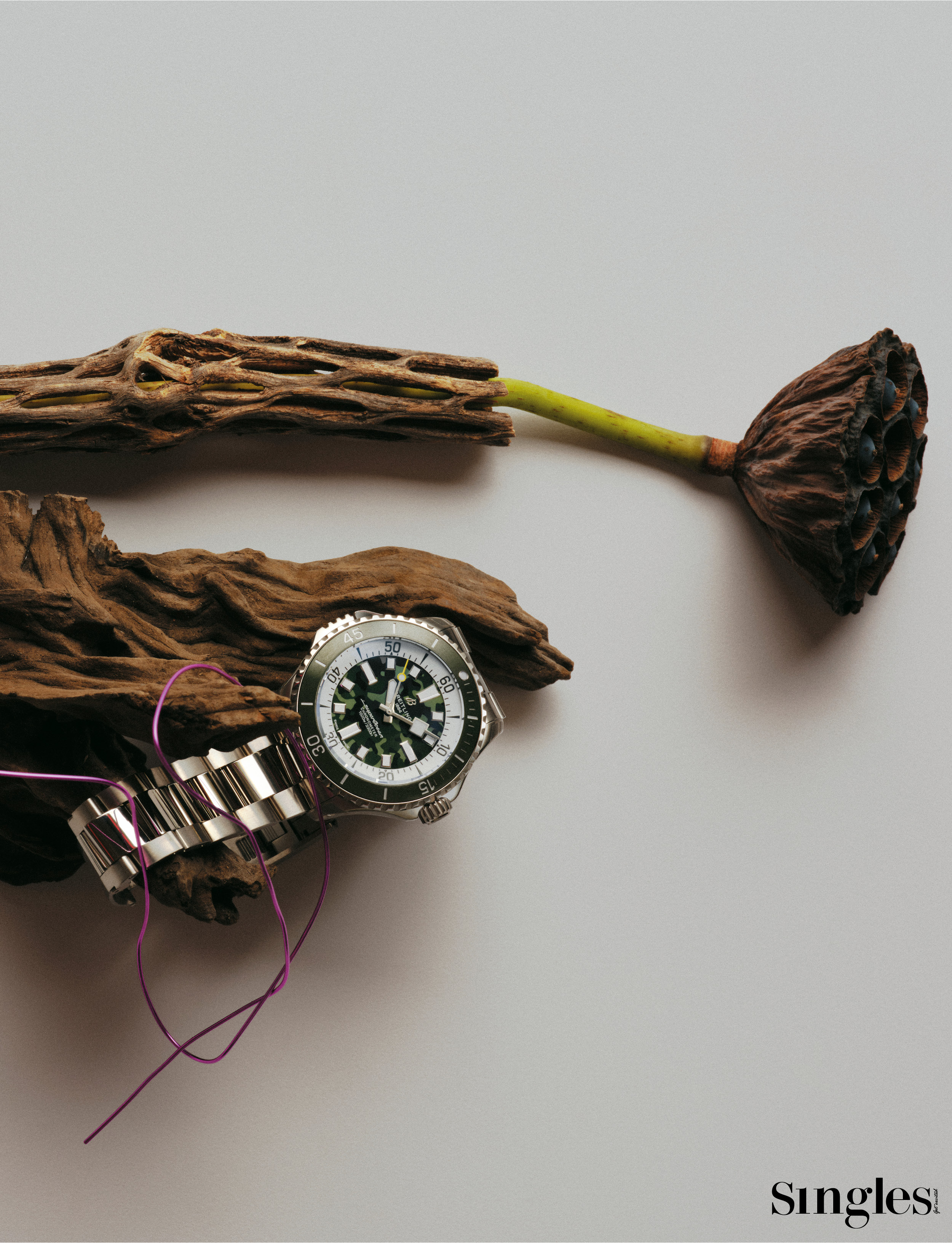 패션 화보, 시계, 하이엔드 워치, 브라이틀링