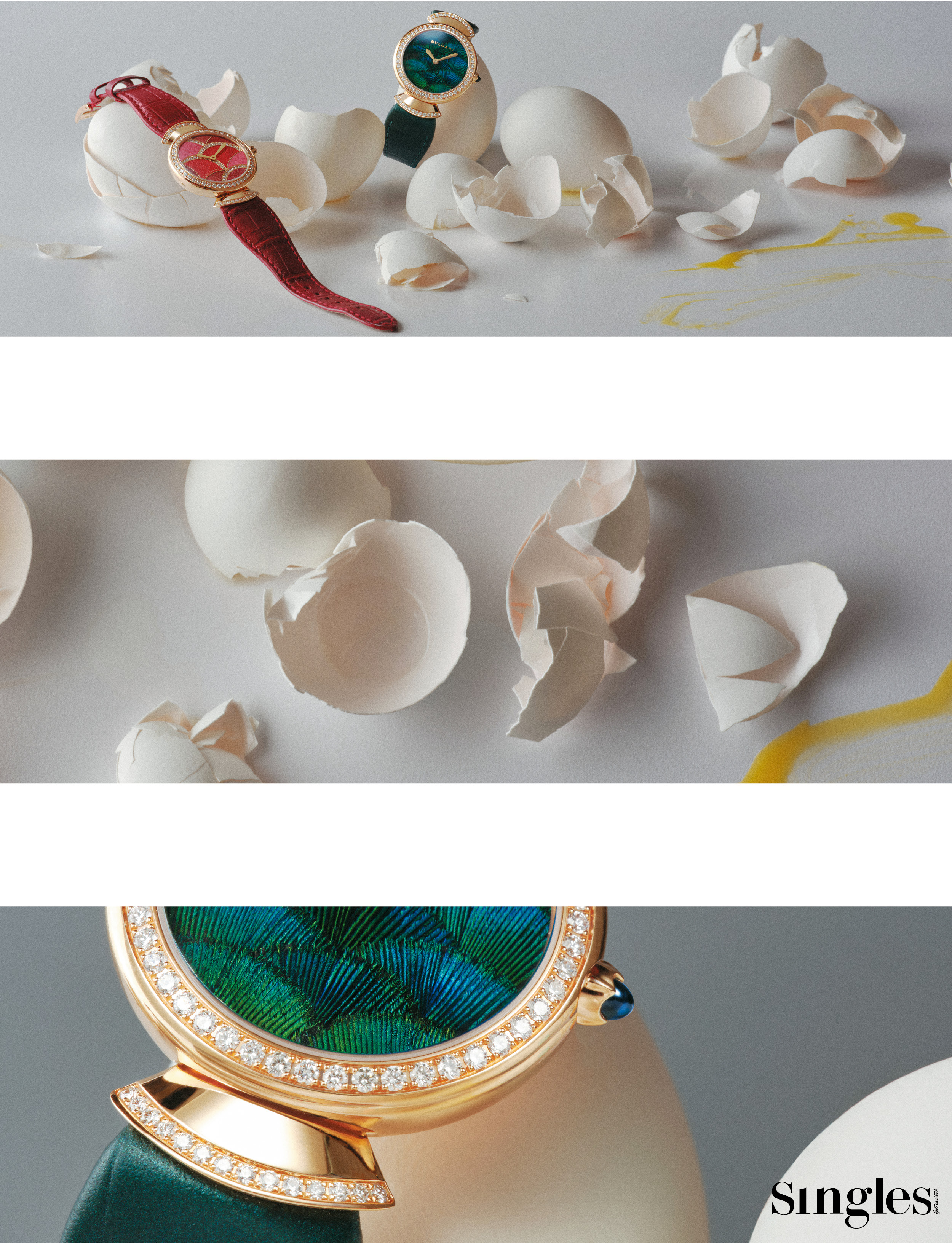 패션 화보, 시계, 하이엔드 워치, 불가리