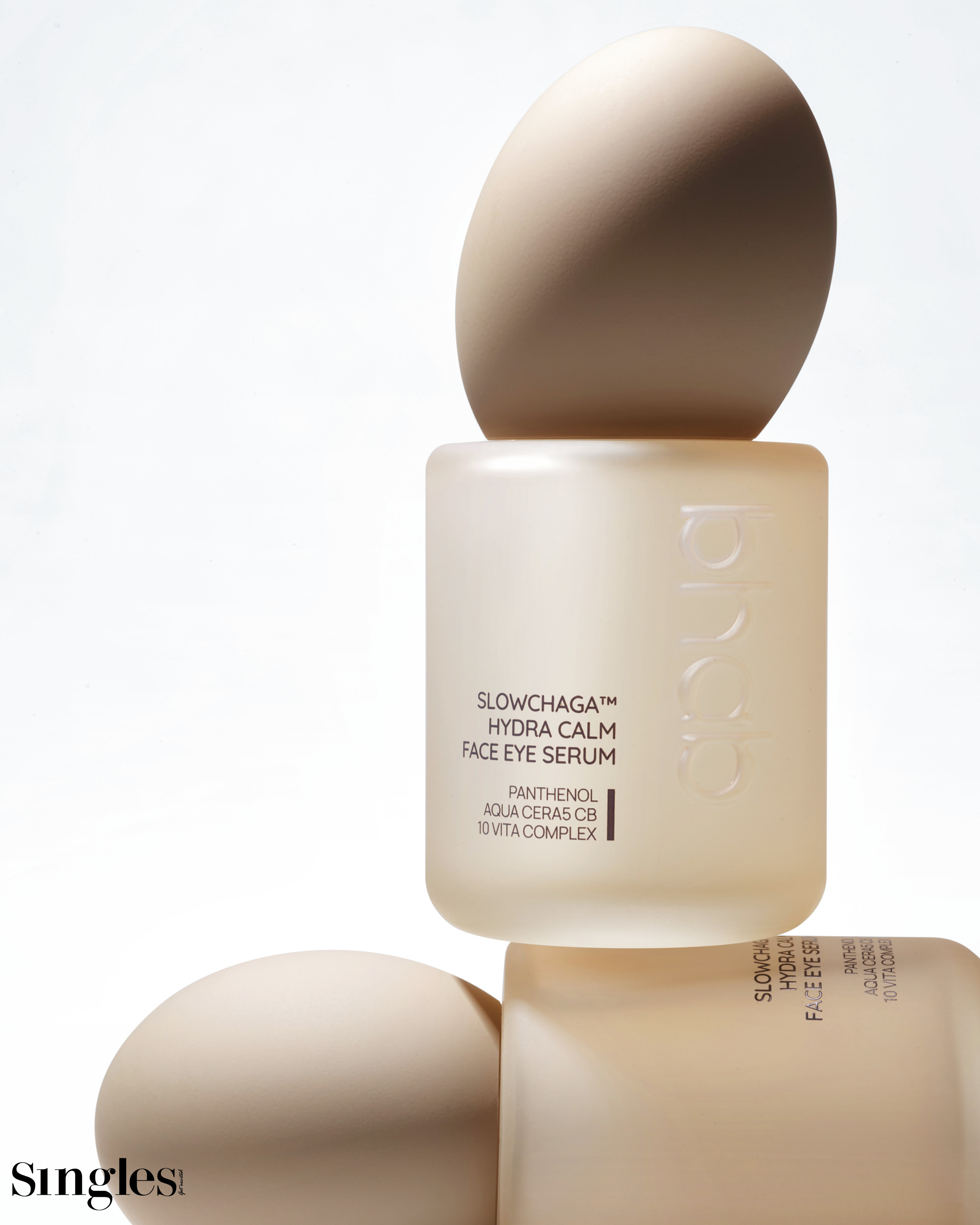 비햅 슬로우차가 수분진정 페이스 아이 세럼