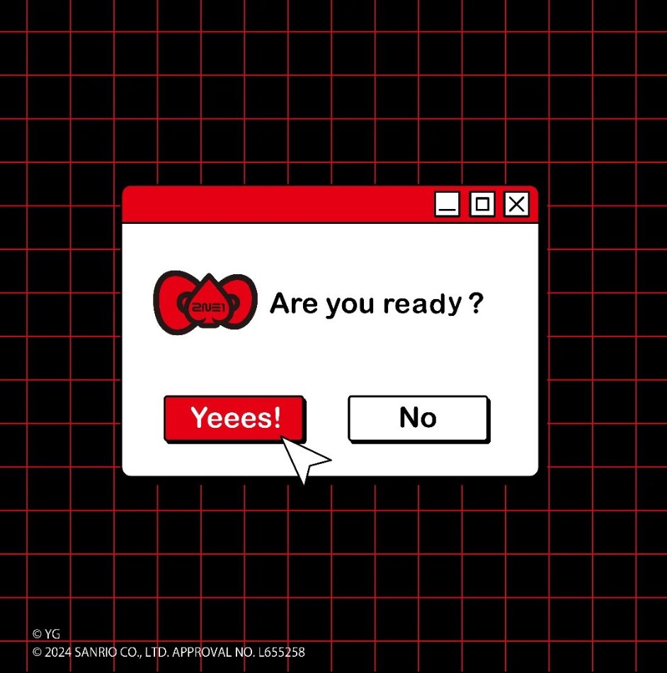 50년간 산리오의 터줏대감으로 사랑받은 헬로키티가 데뷔 15주년을 맞이한 2NE1과 협업 굿즈를 발매한다.