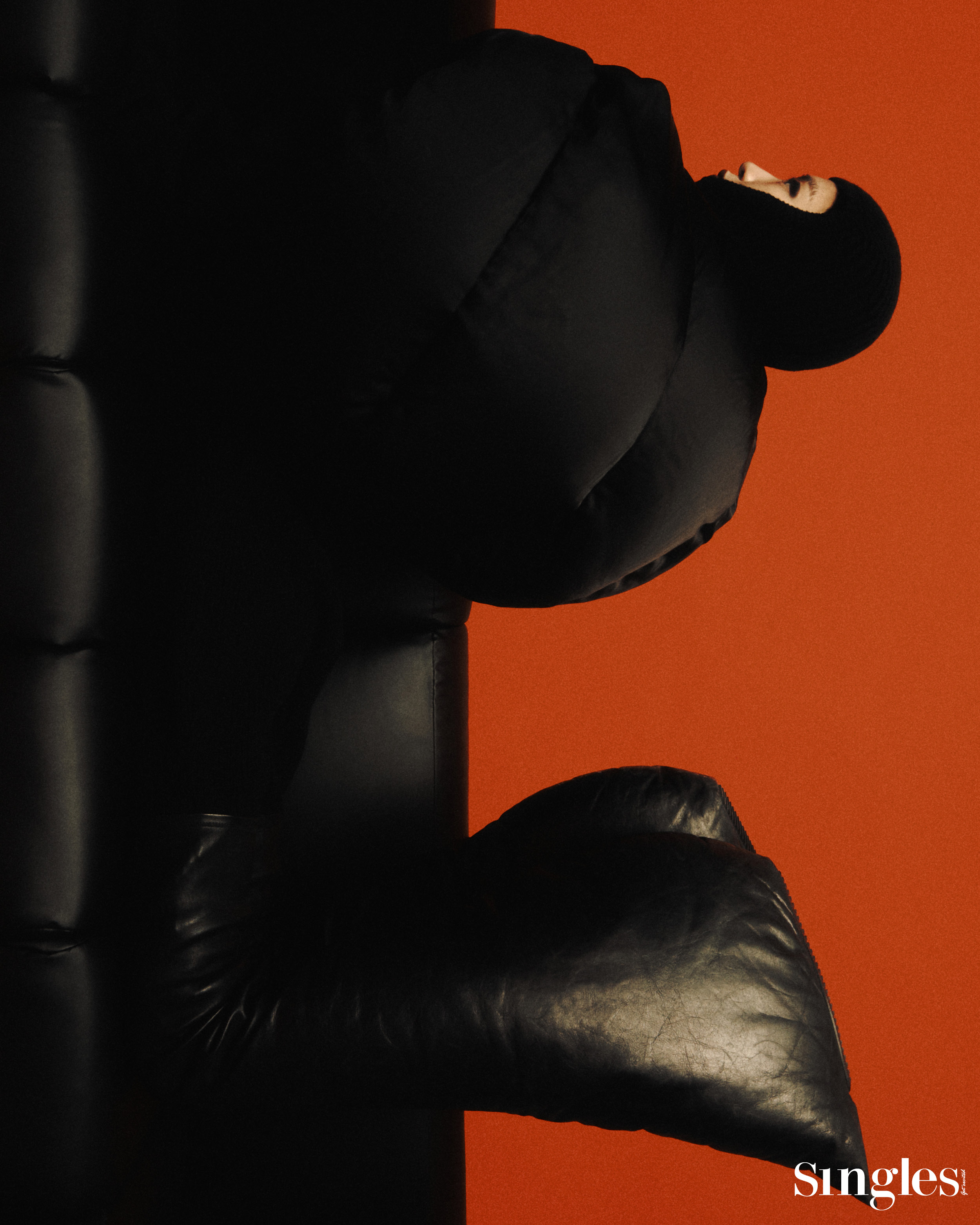 싱글즈 패션 화보, 라이징 모델, 릭 오웬스