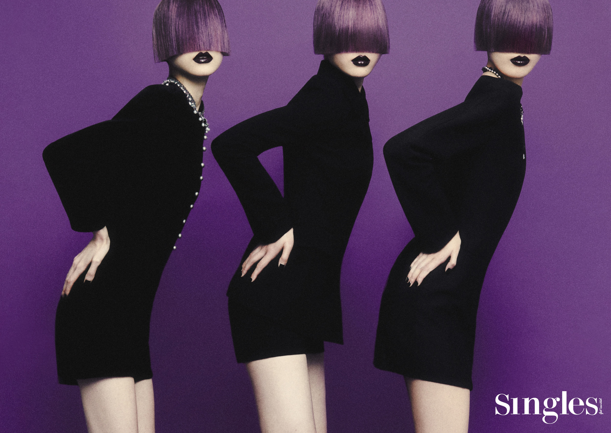 싱글즈 패션 화보, 라이징 모델, 디올, 구찌, 자크뮈스, 스와로브스키