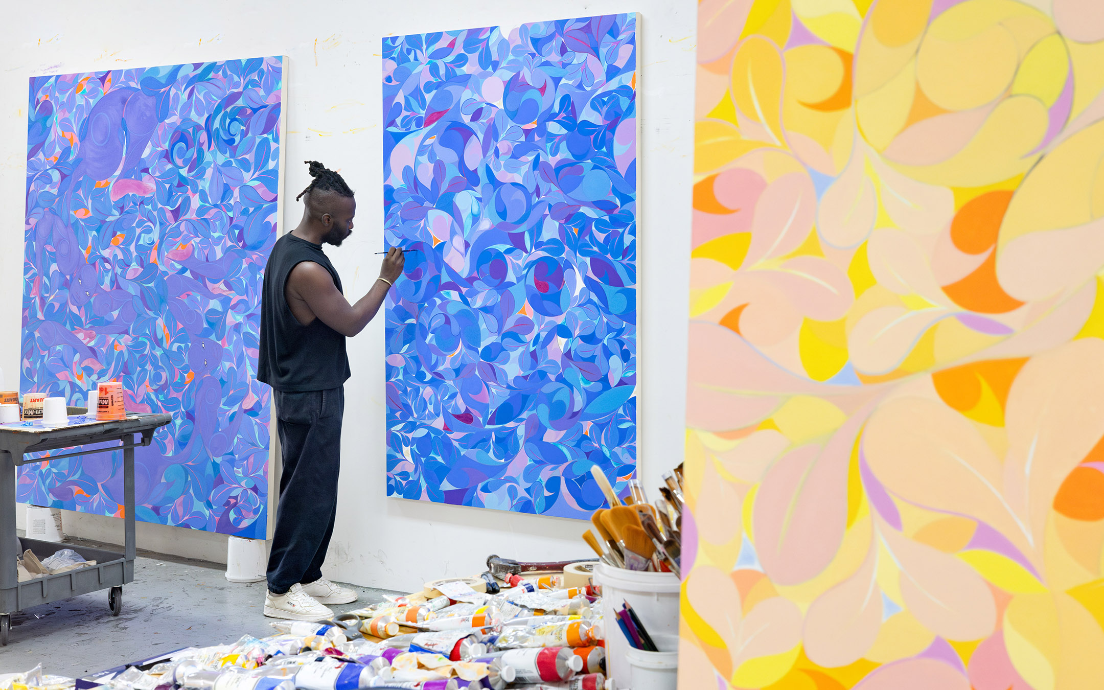 화이트 큐브 서울이 뉴욕에서 활동 중인 영국 작가 툰지 아데니 존스의 국내 첫 개인전 <무아경>을 오는 1월 10일 개최