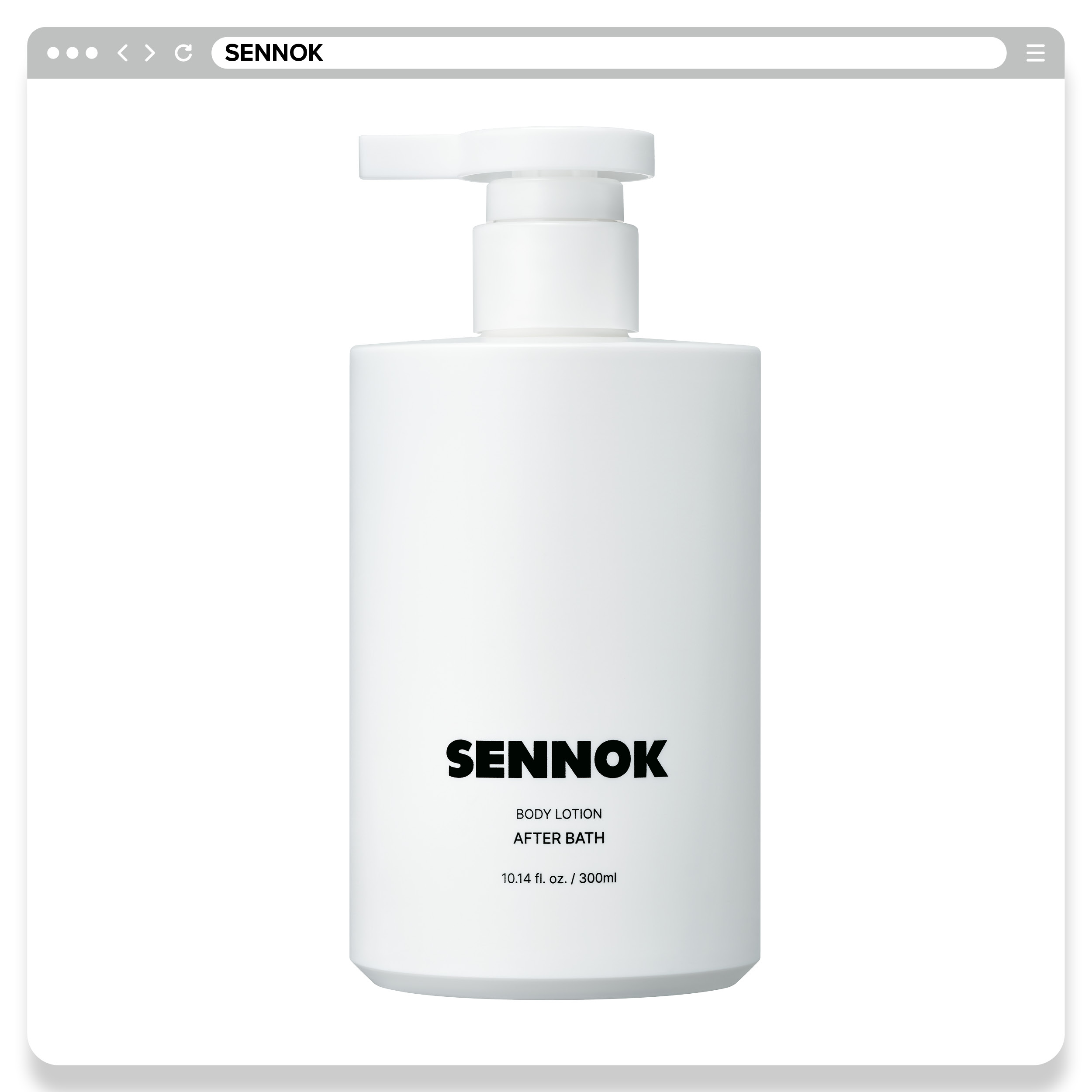 센녹 바디 로션 애프터 배스