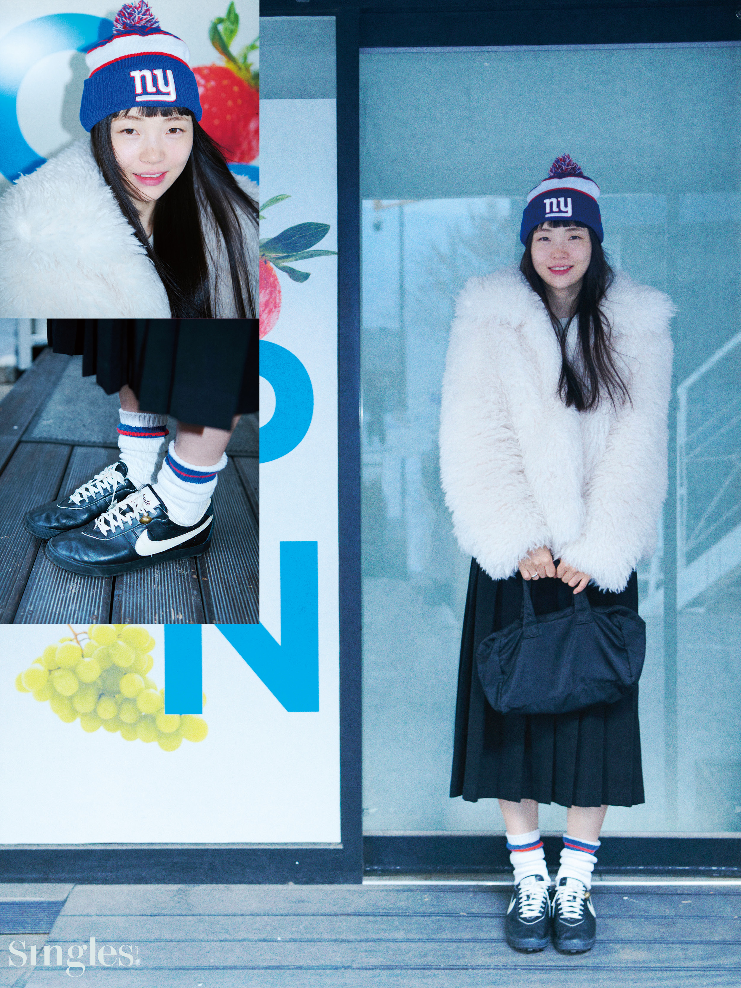 싱글즈 패션 화보, 싱글즈 특집 기사, 성수동, 이아람