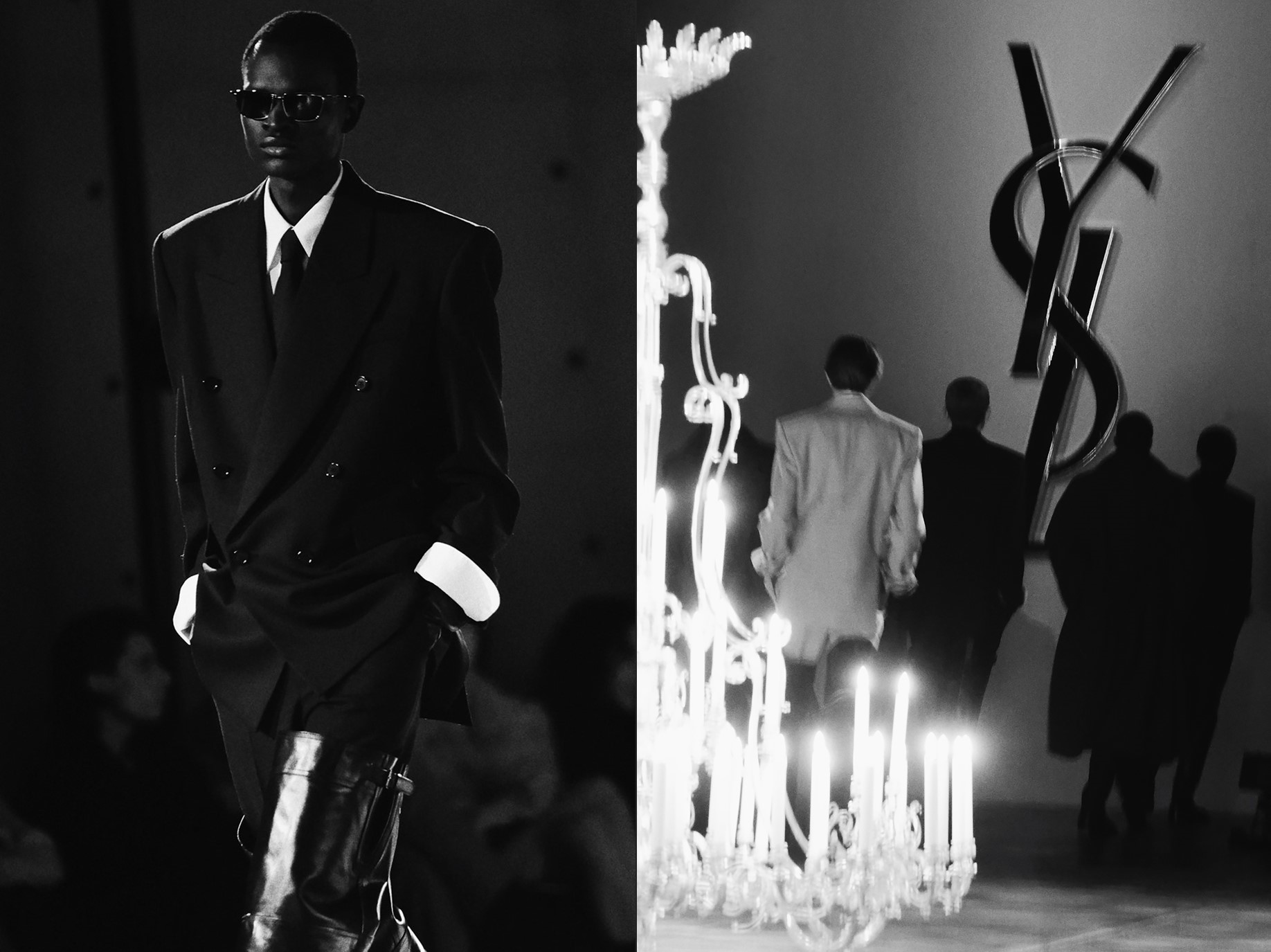 생 로랑 2025 FW 맨즈 컬렉션