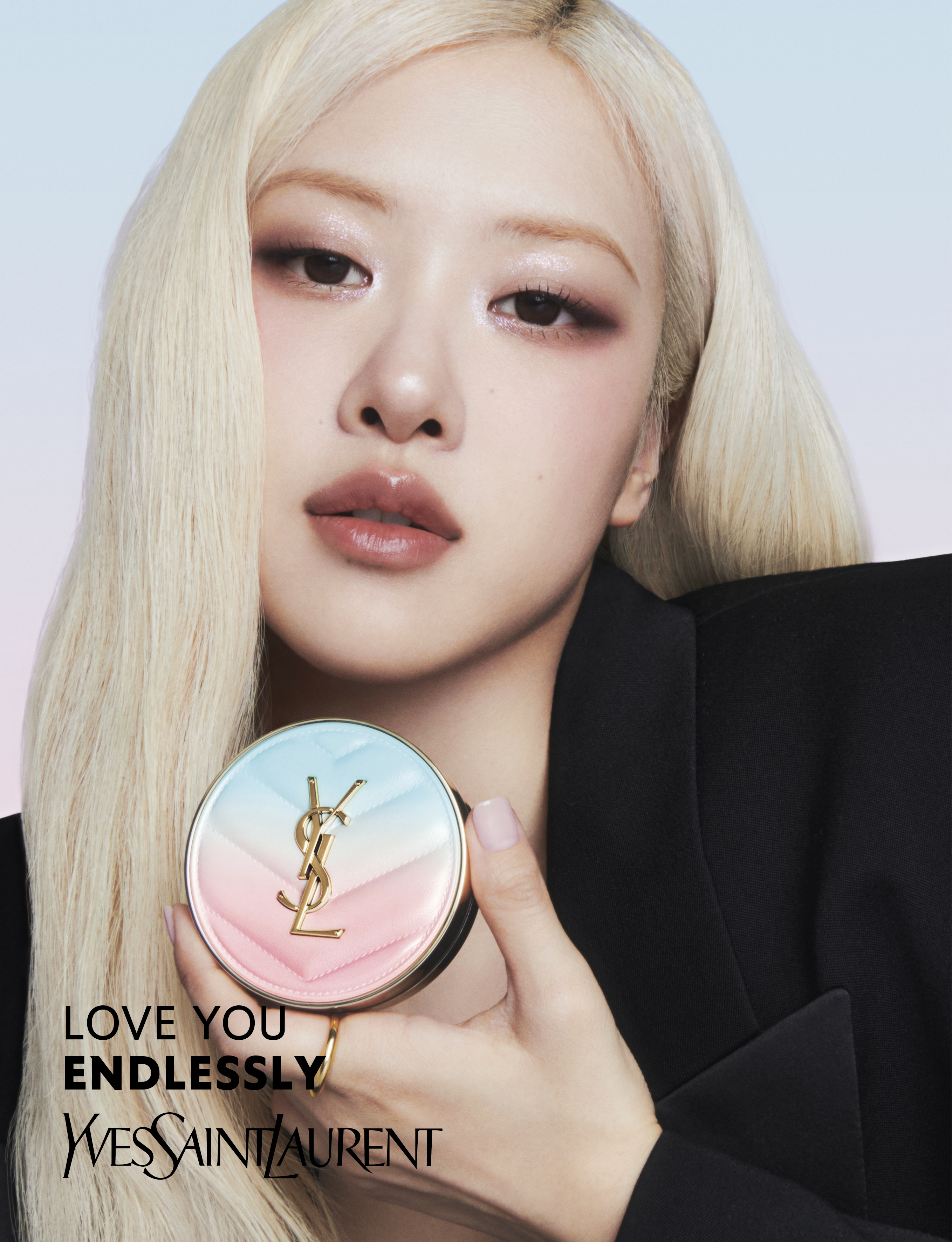 입생로랑 뷰티의 모델 블랙핑크 로제