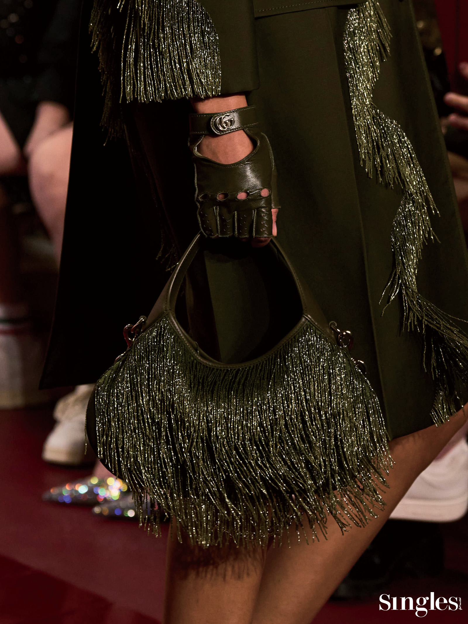 구찌 프린지 백