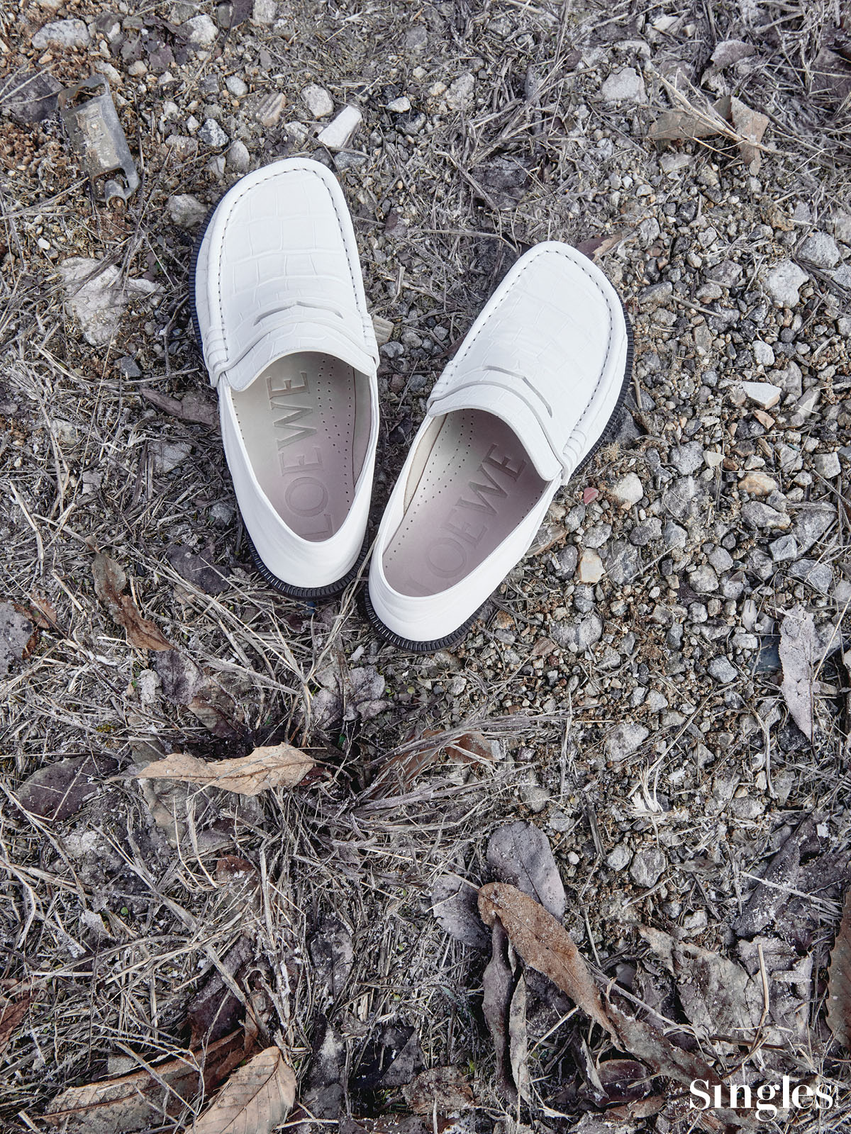 패션, 싱글즈 패션 화보, 로에베