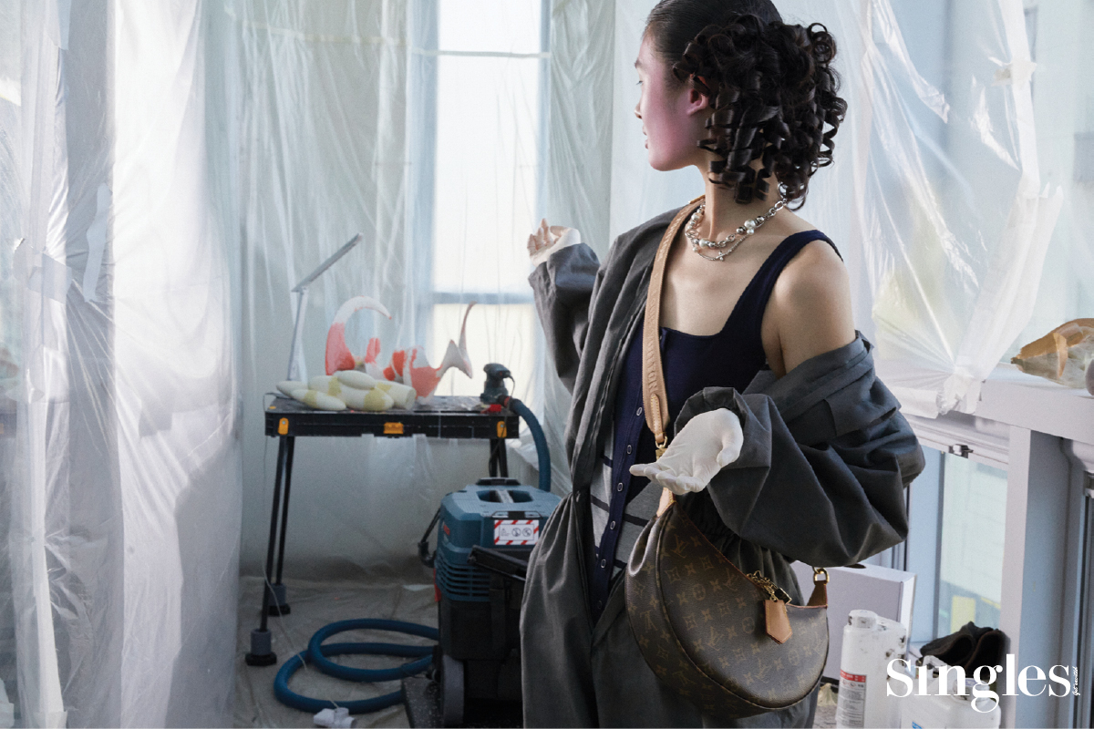 패션, 싱글즈 패션 화보, 강재원 작가, 루이 비통