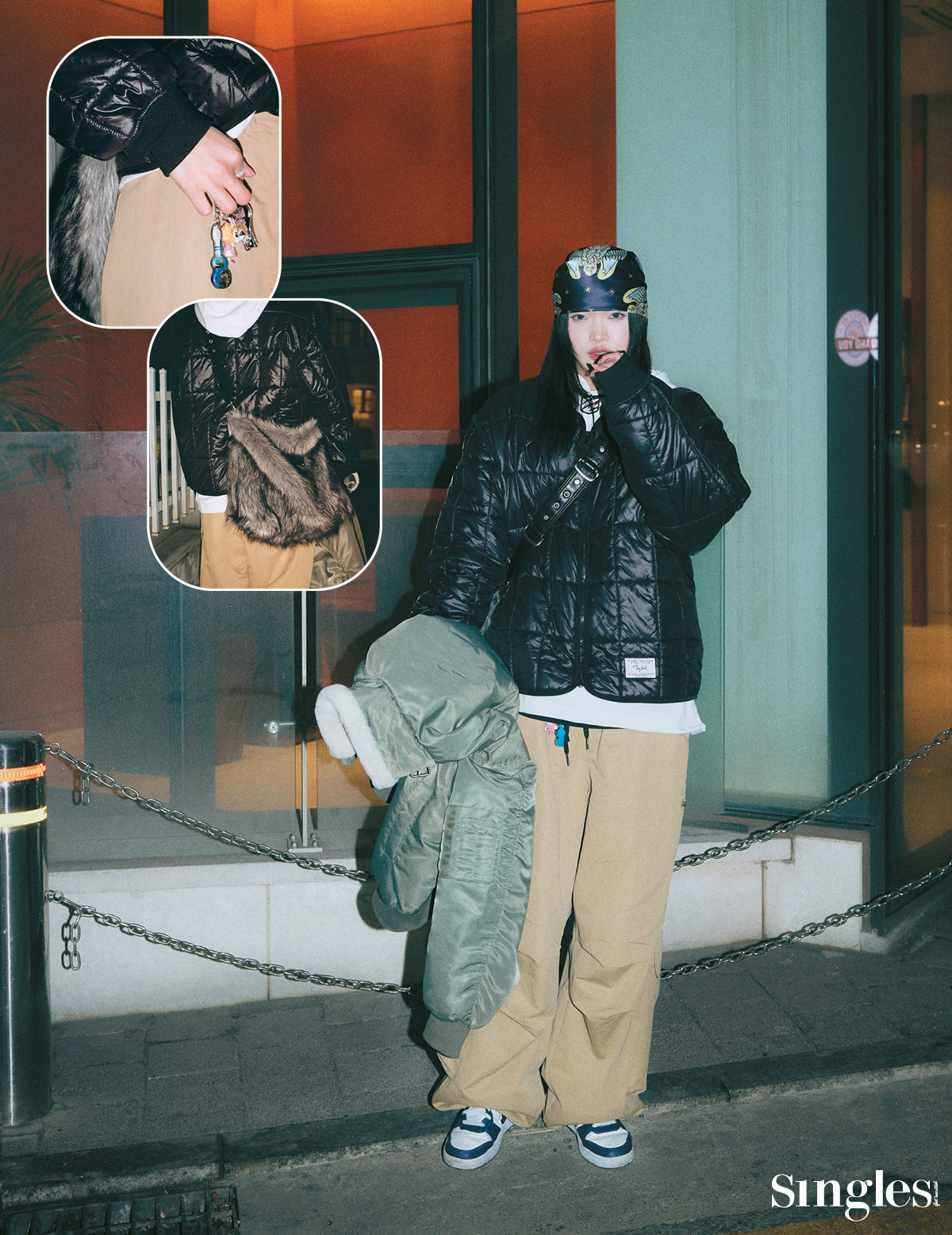 패션, 싱글즈 특집 기사, 인터뷰, 압구정 로데오, 김예지