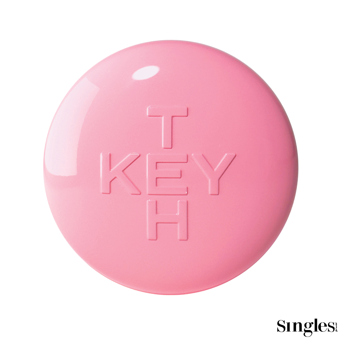 키스 핑크 마그넷 쿠션