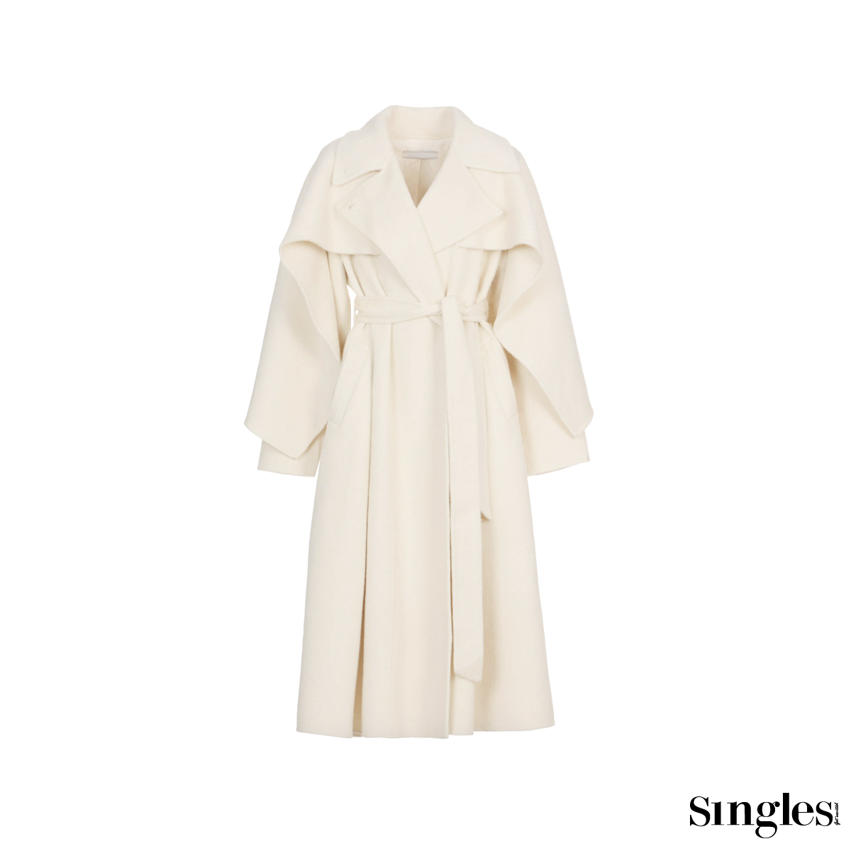 딘트 핸드메이드 울 코트