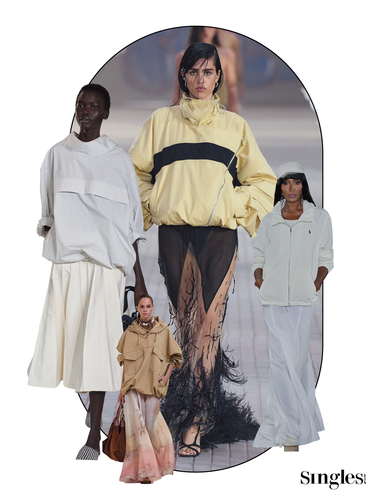 스포티 룩, 트랙 재킷, 짐머만, 랄프로렌, 타미 힐피거, 디 아티코