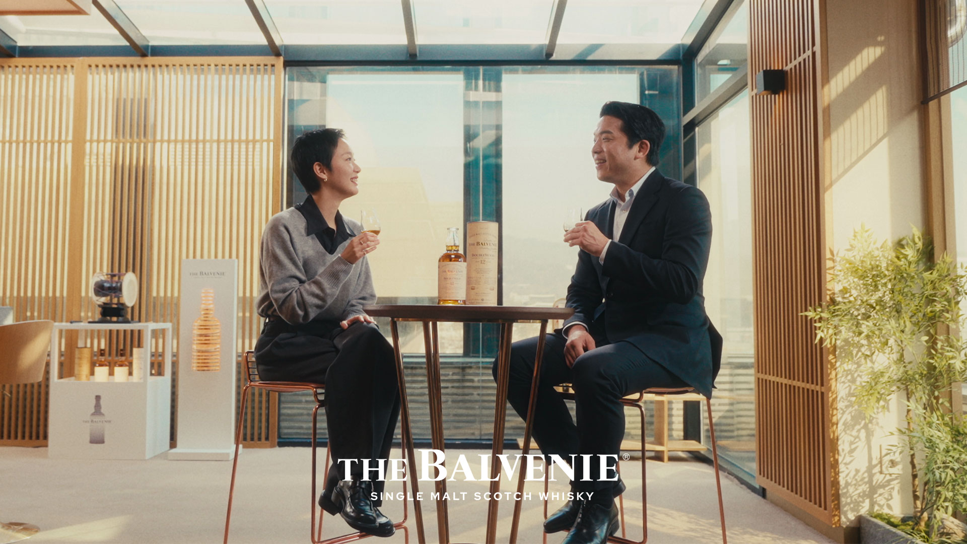 김고은, 안성재, 위스키 브랜드 발베니 메이커스