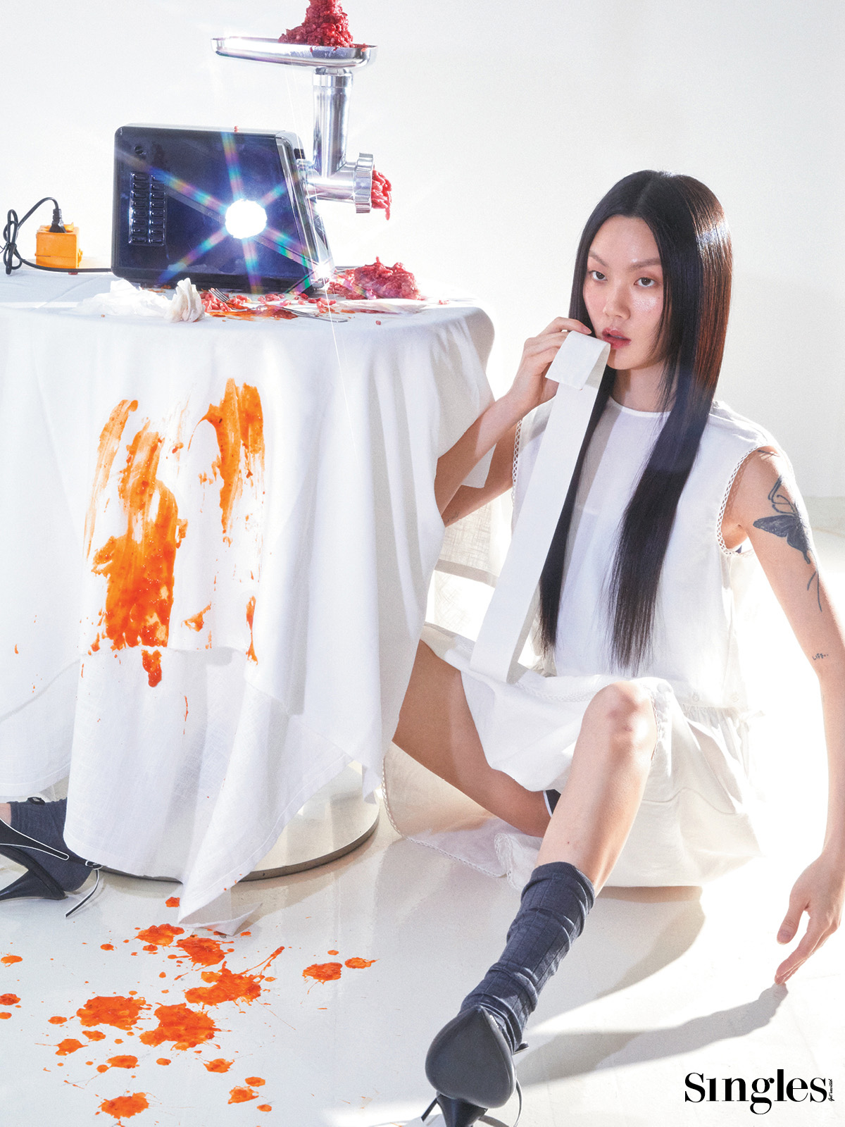 패션, 싱글즈 패션 화보, 서브스턴스, 미우미우