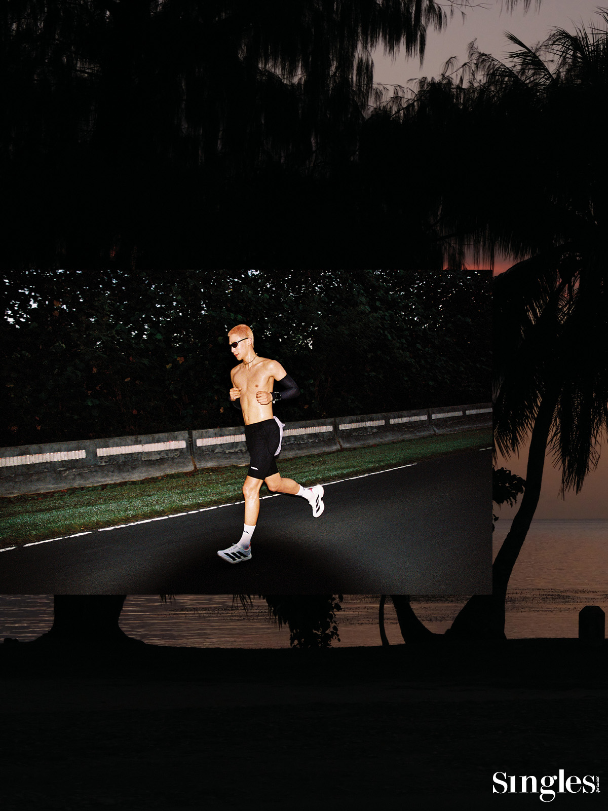 패션, 싱글즈 패션 화보, 5KMMAN, 러닝 크루, 사이판