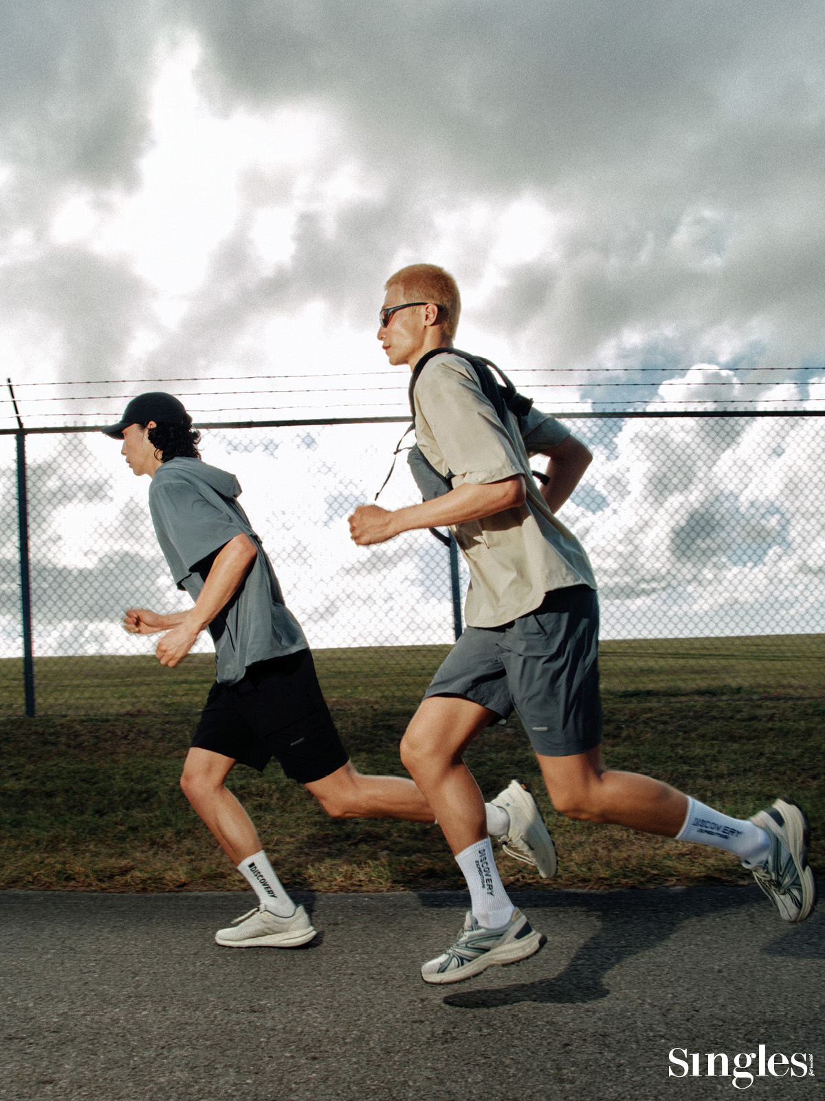 패션, 싱글즈 패션 화보, 5KMMAN, 러닝 크루, 사이판, 디스커버리