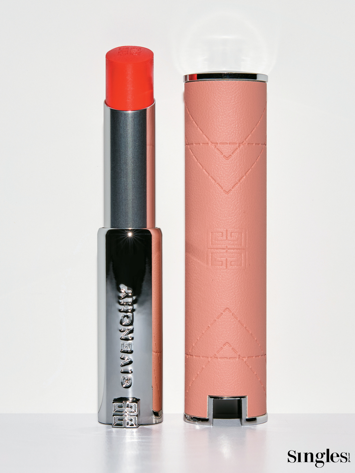 지방시 뷰티 로즈 퍼펙토 샤인 세럼 립스틱